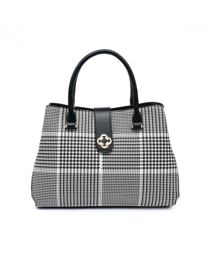 Сумка-тоут с 3 отделениями и застежкой-молнией сверху JFY, черный
Сумка-тоут с 3 отделениями и застежкой-молнией сверху JFY, черный