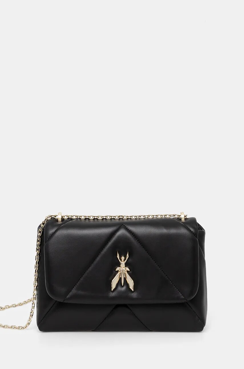 Кожаная сумка Patrizia Pepe, черный
Кожаная сумка Patrizia Pepe, черный