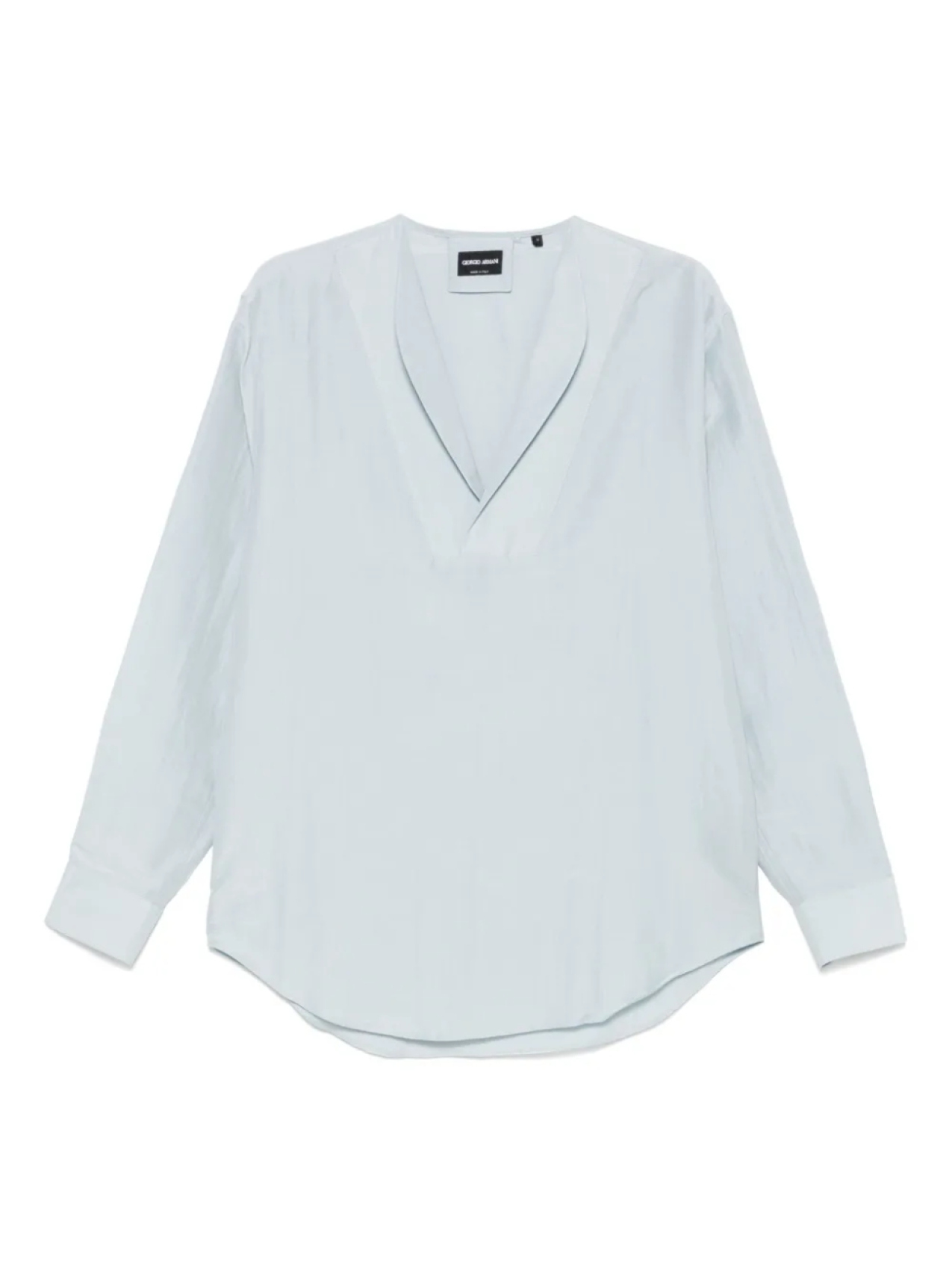 Меланжевая рубашка Giorgio Armani, синий
Меланжевая рубашка Giorgio Armani, синий