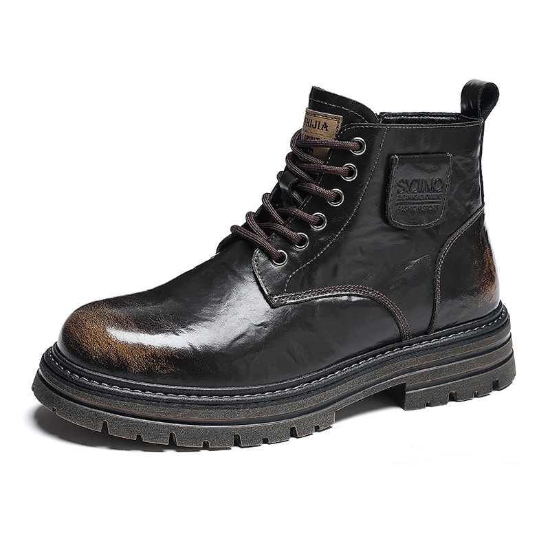 Короткие мужские ботинки Martin, бронза Wolves • Family QUNLANGSHIJIA, Bronze
Короткие мужские ботинки Martin, бронза Wolves • Family QUNLANGSHIJIA, Bronze