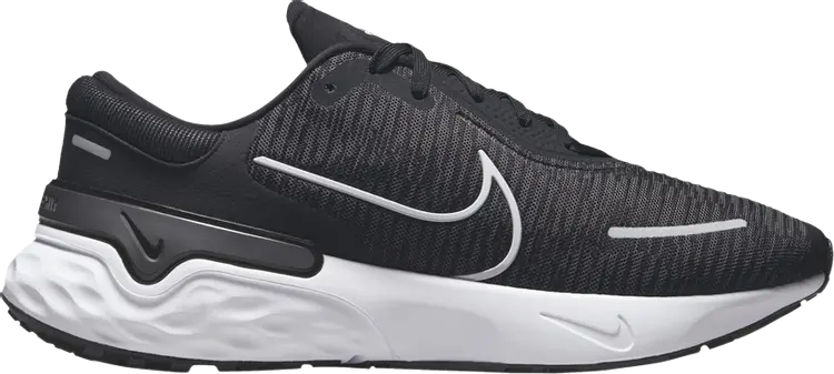 Кроссовки Renew Run 4 'Black White', черный 
Кроссовки Renew Run 4 'Black White', черный