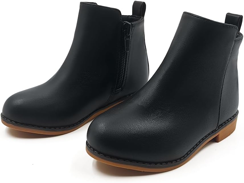 Детские ботинки для девочек, модные ботильоны с молнией CIXVXCI, Black
Детские ботинки для девочек, модные ботильоны с молнией CIXVXCI, Black