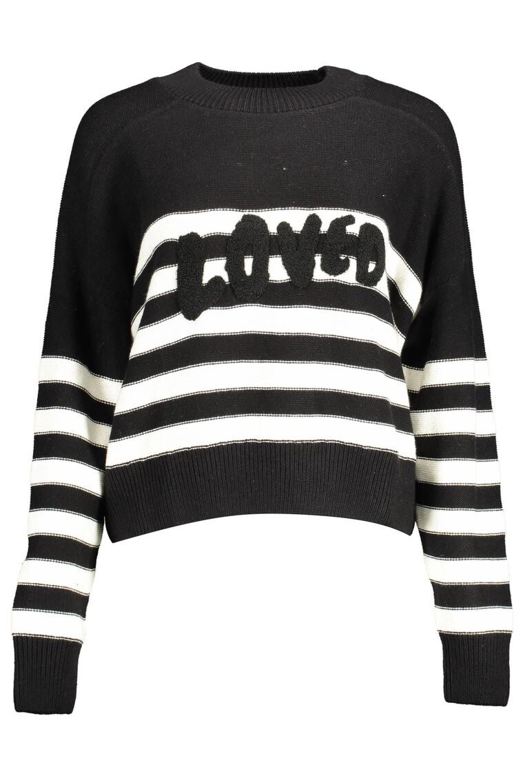 Рубашка с вышитым контрастным логотипом Desigual, черный 
Рубашка с вышитым контрастным логотипом Desigual, черный