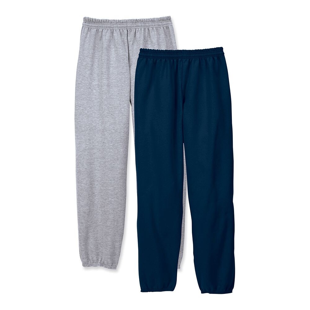 Мужские спортивные штаны Hanes 2-Pack EcoSmart 32 из флиса, цвет Light Steel Navy
Мужские спортивные штаны Hanes 2-Pack EcoSmart 32 из флиса, цвет Light Steel Navy