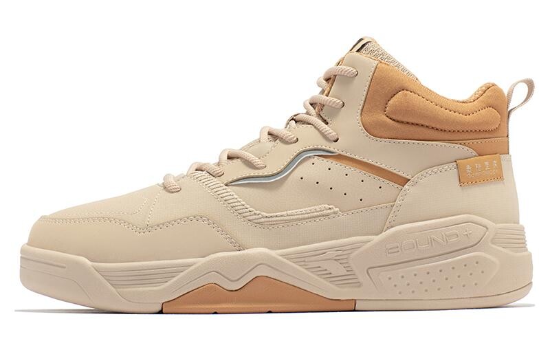 Кеды мужские, обувь для скейтбординга высокая коричневый/бежевая 361°
Кеды мужские, обувь для скейтбординга высокая коричневый/бежевая 361°