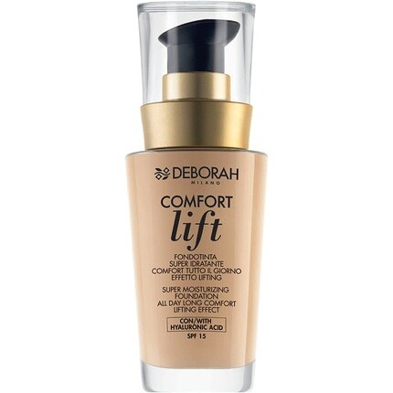Тональный крем Deborah Milano Comfort Lift с SPF15 10,7 г
Тональный крем Deborah Milano Comfort Lift с SPF15 10,7 г