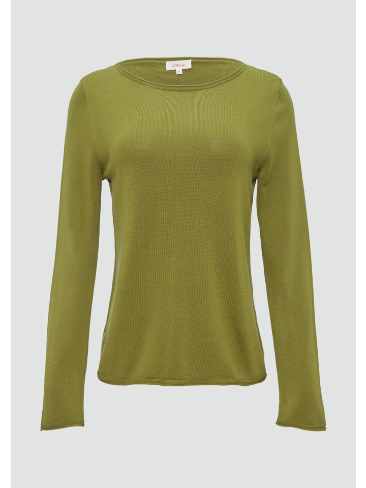 Вязаный свитер в цвете 7774_guacamole s.Oliver
Вязаный свитер в цвете 7774_guacamole s.Oliver