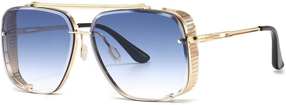 Модные солнцезащитные очки для мужчин и женщин в стиле стимпанк, винтажные солнцезащитные очки с градиентным красным покрытием и защитой от ультрафиолета UV400 TYUVIVO, 4
Модные солнцезащитные очки для мужчин и женщин в стиле стимпанк, винтажные солнцезащитные очки с градиентным красным покрытием и защитой от ультрафиолета UV400 TYUVIVO, 4