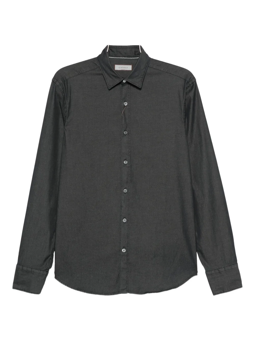 Рубашка с длинными рукавами и застежкой на пуговицы Canali, серый
Рубашка с длинными рукавами и застежкой на пуговицы Canali, серый