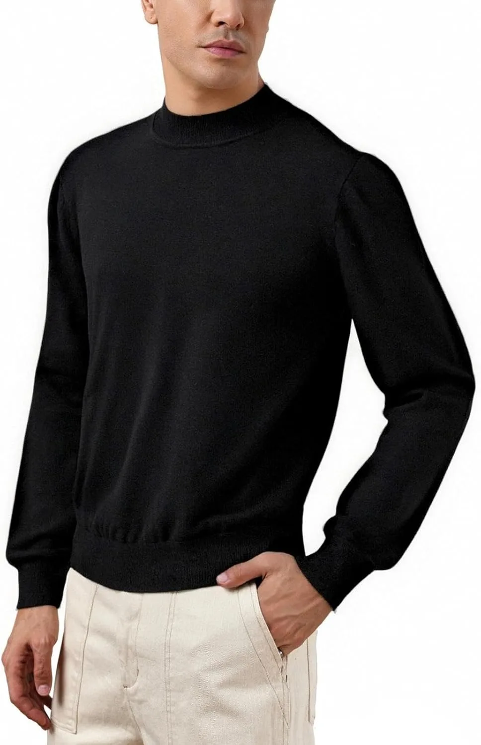 Свитер VPG с воротником Mock Turtle Neck
Свитер VPG с воротником Mock Turtle Neck