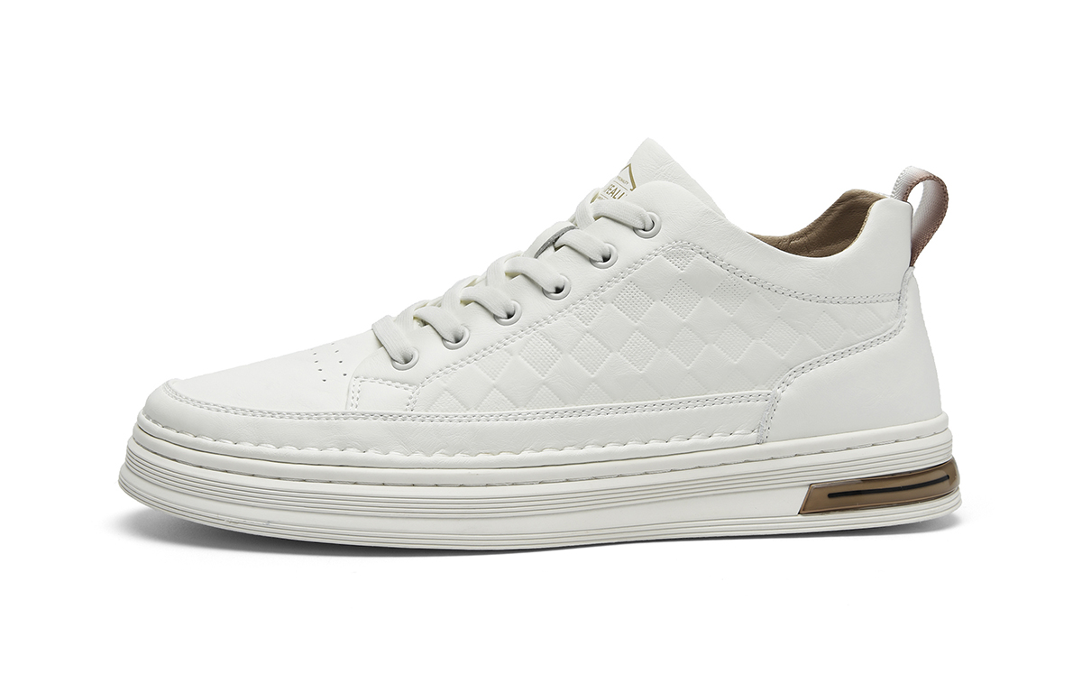 Легкие низкие мужские кроссовки для скейтбординга HLA, White
Легкие низкие мужские кроссовки для скейтбординга HLA, White