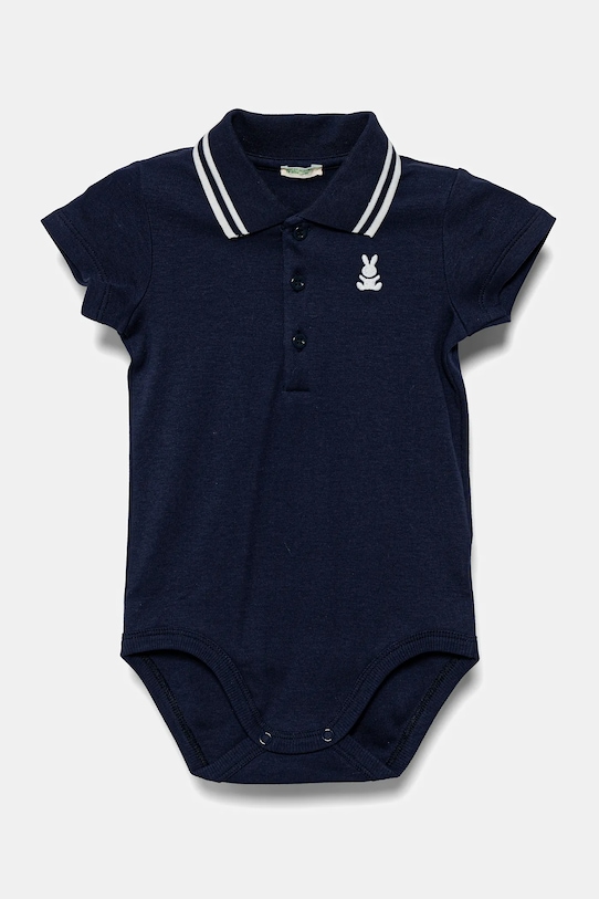 Хлопковый боди для малышей United Colors Of Benetton, темно-синий
Хлопковый боди для малышей United Colors Of Benetton, темно-синий