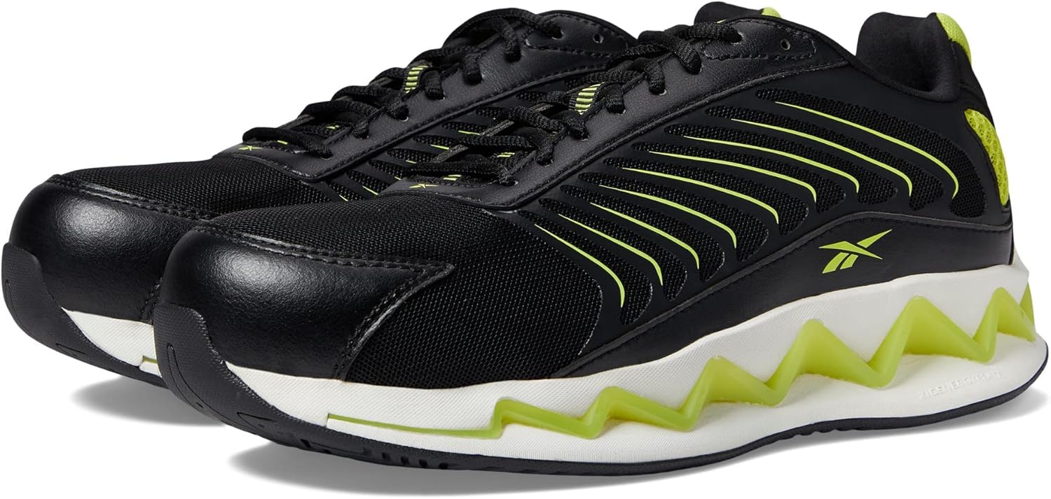 Мужские кроссовки Reebok Work Zig Elusion Heritage, черный/зеленый
Мужские кроссовки Reebok Work Zig Elusion Heritage, черный/зеленый