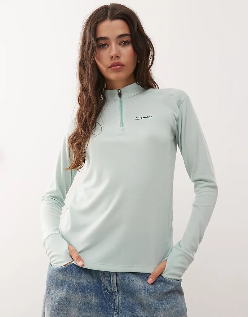 Топ Berghaus Top Ivyhill с застежкой-молнией на половину длины, светло-зеленый
Топ Berghaus Top Ivyhill с застежкой-молнией на половину длины, светло-зеленый