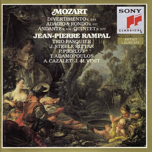CD диск Mozart / Rampal / Trio Pasquier: Divertimento / Quintet / Andante
CD диск Mozart / Rampal / Trio Pasquier: Divertimento / Quintet / Andante