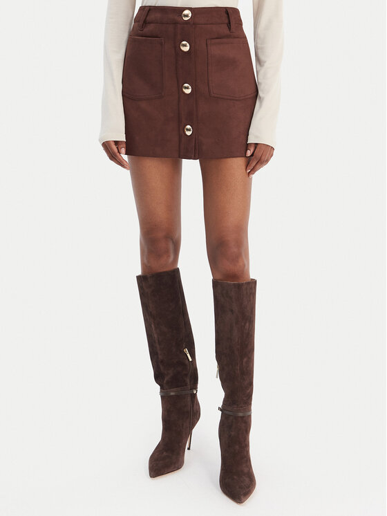 Юбка из искусственной кожи regular fit Lorenzo 59673SB1 Bardot, коричневый
Юбка из искусственной кожи regular fit Lorenzo 59673SB1 Bardot, коричневый