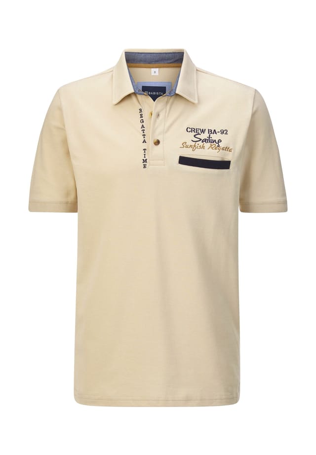 Рубашка поло Tesselli Babista, бежевый
Рубашка поло Tesselli Babista, бежевый