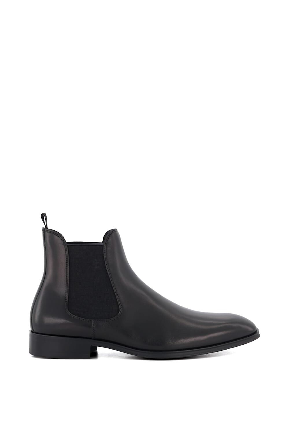 «Обязательные» кожаные ботинки челси Dune London, черный 
«Обязательные» кожаные ботинки челси Dune London, черный