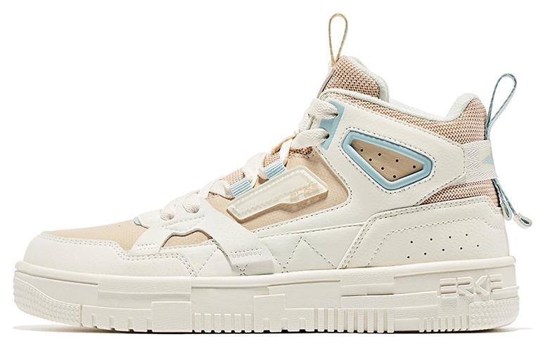 Кеды, скейтборд обувь женская средняя высота белый/коричневый Erke
Кеды, скейтборд обувь женская средняя высота белый/коричневый Erke