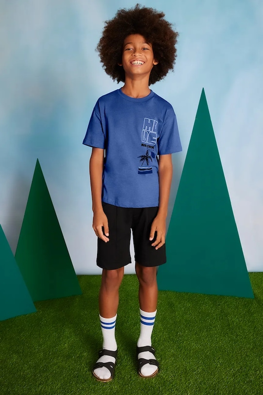 Детский хлопковый комплект Mayoral, синий
Детский хлопковый комплект Mayoral, синий