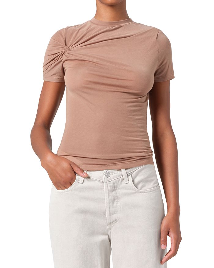 Футболка Lissa Twist Crew AGOLDE, коричневый/бежевый
Футболка Lissa Twist Crew AGOLDE, коричневый/бежевый