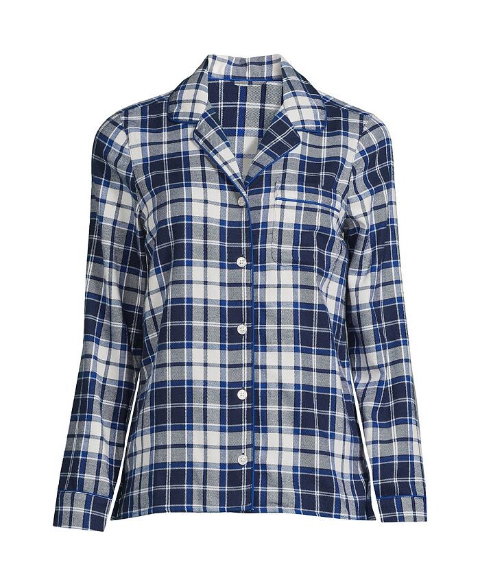 Женская фланелевая пижамная рубашка больших размеров с длинными рукавами и принтом Lands' End, мультиколор
Женская фланелевая пижамная рубашка больших размеров с длинными рукавами и принтом Lands' End, мультиколор