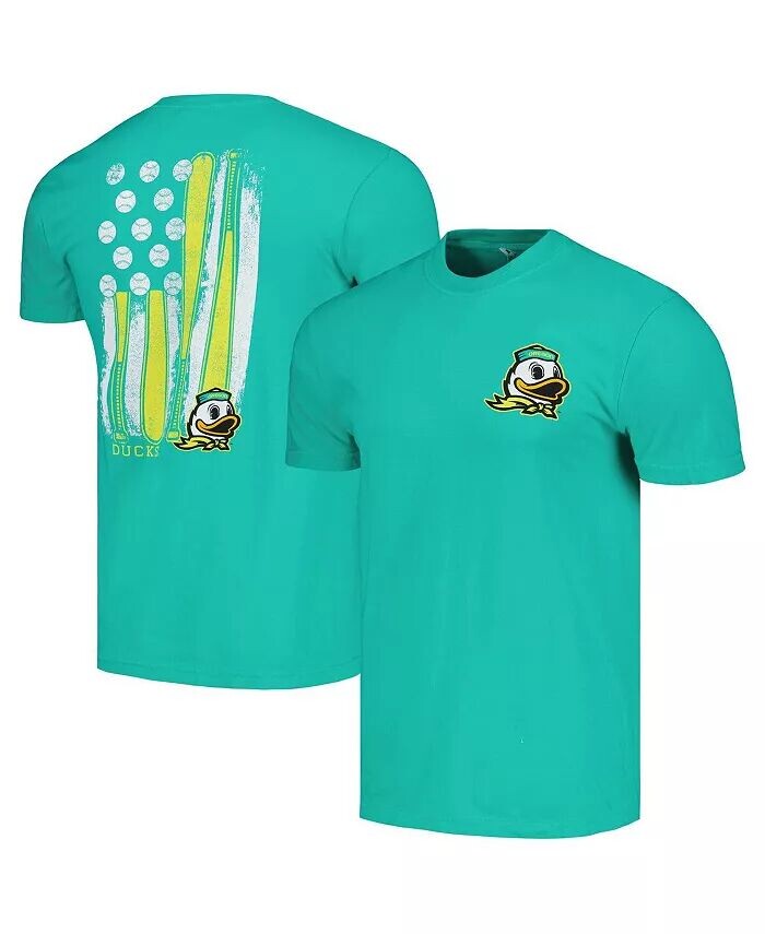 Мужская зеленая футболка с бейсбольным флагом Oregon Ducks Comfort Colors Image One
Мужская зеленая футболка с бейсбольным флагом Oregon Ducks Comfort Colors Image One