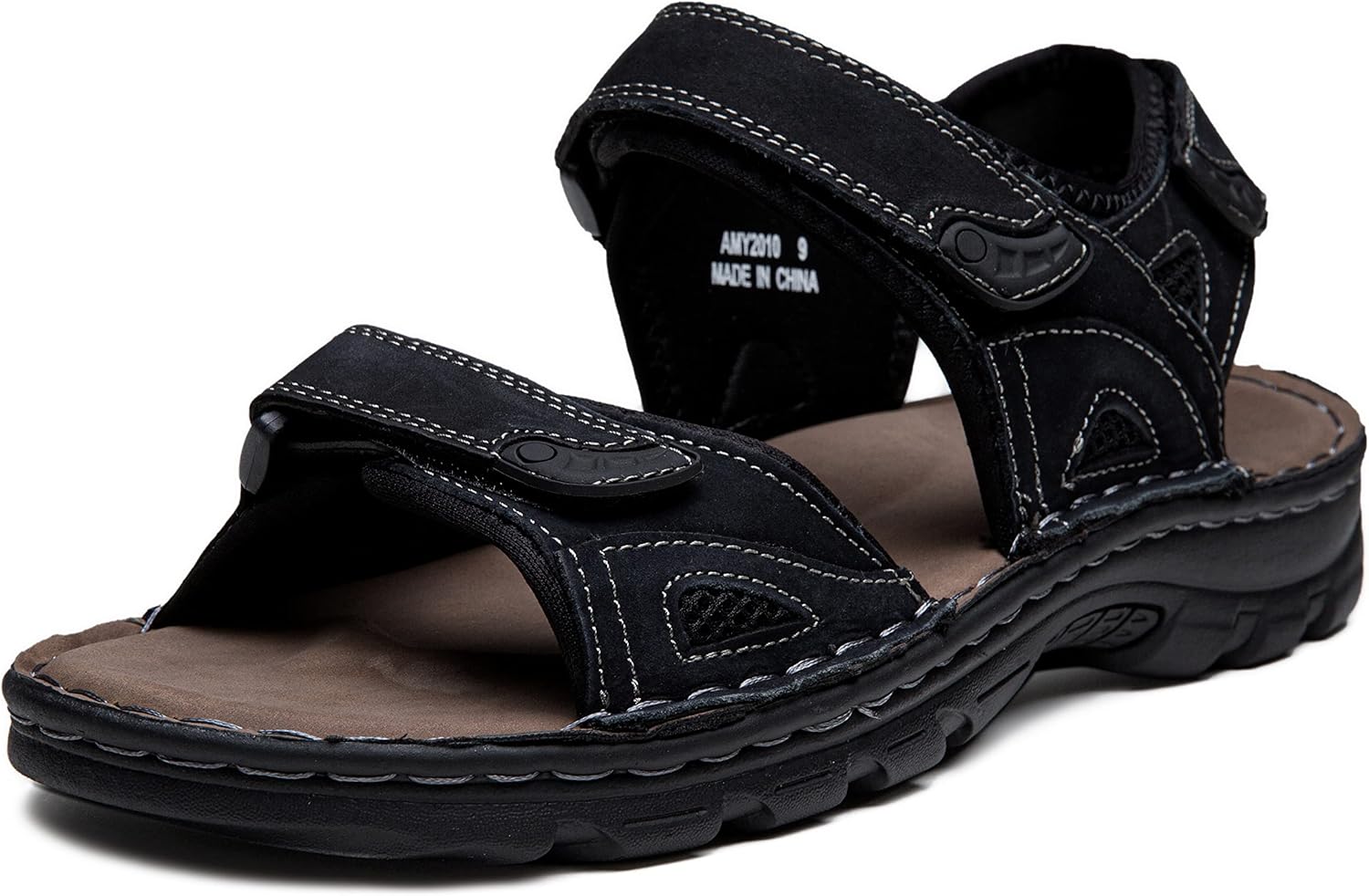 Мужские сандалии Jousen с поддержкой свода стопы, повседневные, из натуральной кожи, для лета, для отдыха на открытом воздухе и пляжа, мужские сандалии-рыбака, черный
Мужские сандалии Jousen с поддержкой свода стопы, повседневные, из натуральной кожи, для лета, для отдыха на открытом воздухе и пляжа, мужские сандалии-рыбака, черный