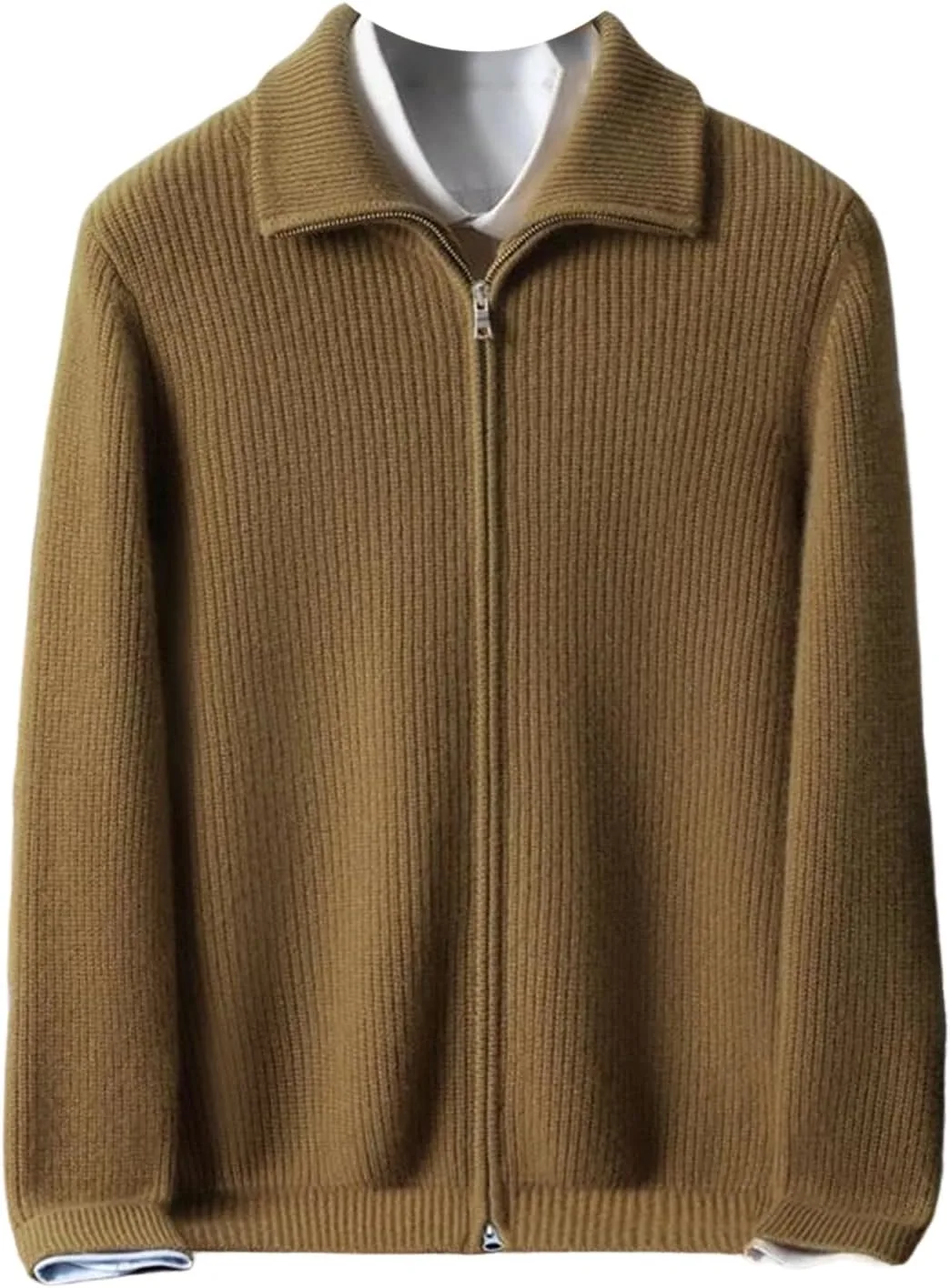 Мужской кардиган из кашемира свободного кроя Suwequest
Мужской кардиган из кашемира свободного кроя Suwequest