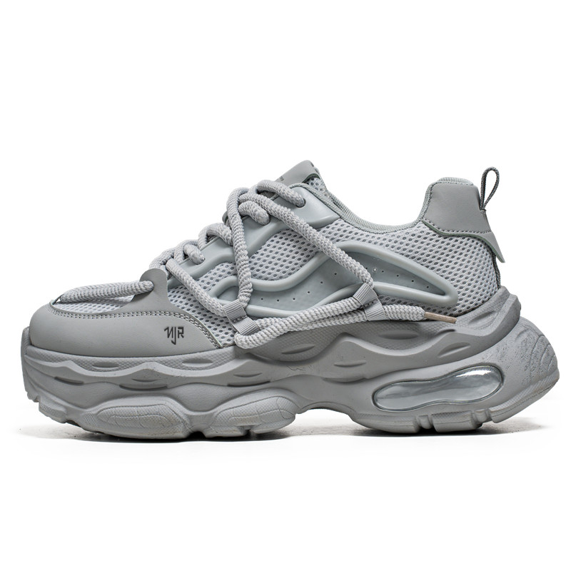 NANJIREN Мужские серые кроссовки лоу-топ с массивной подошвой, цвет Gray
NANJIREN Мужские серые кроссовки лоу-топ с массивной подошвой, цвет Gray