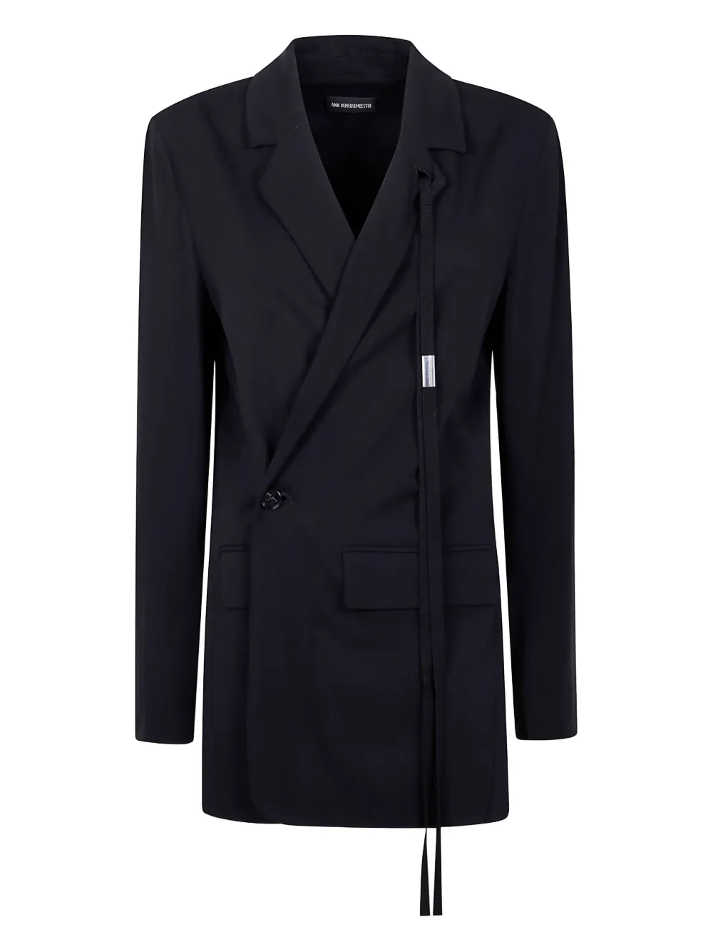 Пиджак с завязками-накидками Ann Demeulemeester, черный
Пиджак с завязками-накидками Ann Demeulemeester, черный