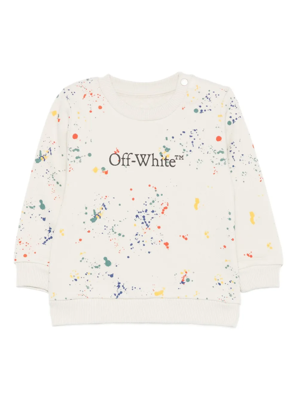 Свитшот с эффектом брызг краски OFF-WHITE KIDS, нейтральный
Свитшот с эффектом брызг краски OFF-WHITE KIDS, нейтральный