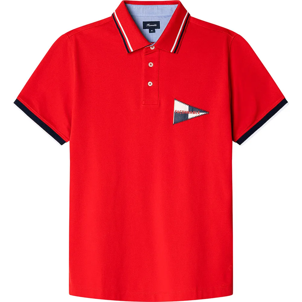 Поло с коротким рукавом Façonnable Chest Coll Print, красный
Поло с коротким рукавом Façonnable Chest Coll Print, красный