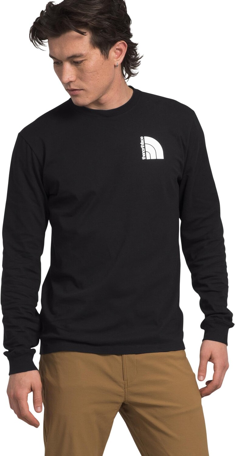 Футболка Jumbo с полукруглым куполом и длинными рукавами The North Face, цвет TNF Black/TNF White
Футболка Jumbo с полукруглым куполом и длинными рукавами The North Face, цвет TNF Black/TNF White