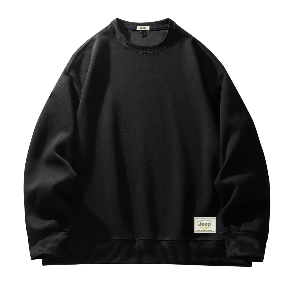 Унисекс свитшот Jeep, черный
Унисекс свитшот Jeep, черный