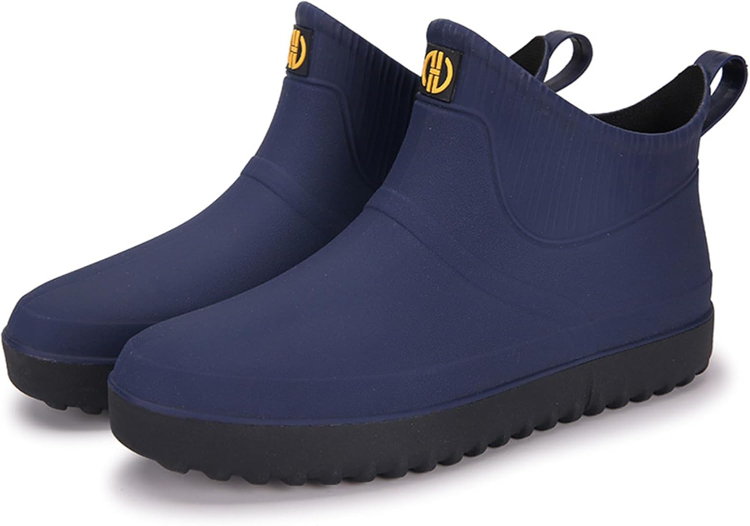Мужские дождевые ботинки CHUUMEE, мужские короткие непромокаемые нескользящие обувь, низкие галоши, резиновая обувь для кухни и рыбалки, синий
Мужские дождевые ботинки CHUUMEE, мужские короткие непромокаемые нескользящие обувь, низкие галоши, резиновая обувь для кухни и рыбалки, синий