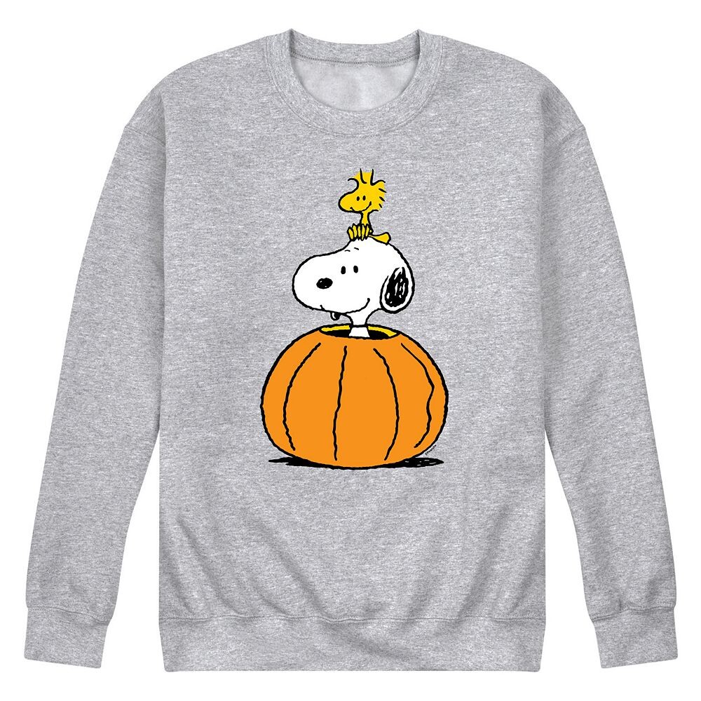 Мужской флисовый свитшот Peanuts Snoopy Woodstock Pumpkin Licensed Character, цвет Gray Heather
Мужской флисовый свитшот Peanuts Snoopy Woodstock Pumpkin Licensed Character, цвет Gray Heather