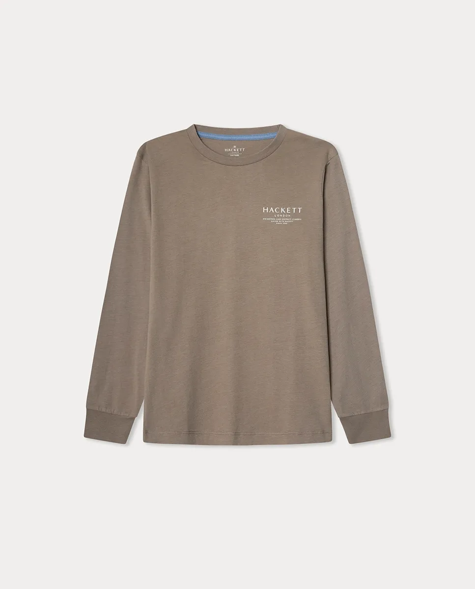 Детская футболка с длинным рукавом Hackett, коричневый
Детская футболка с длинным рукавом Hackett, коричневый