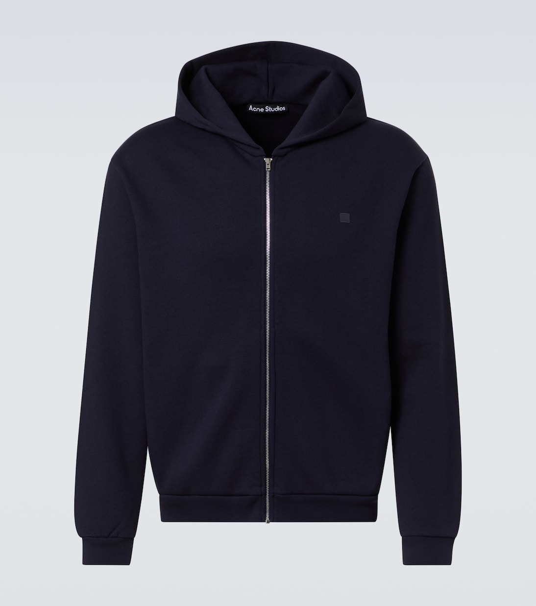 Толстовка с капюшоном из хлопкового джерси с принтом лица Acne Studios, Navy Blue
Толстовка с капюшоном из хлопкового джерси с принтом лица Acne Studios, Navy Blue