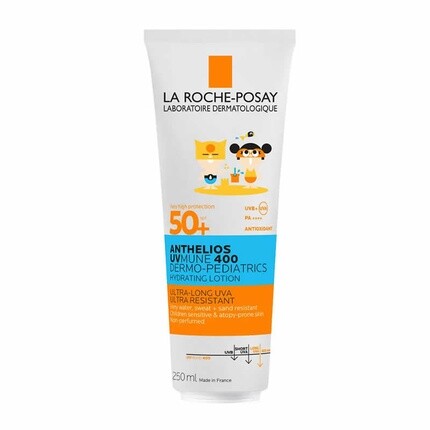 Anthelios UV-Mune 400 Дермопедиатрическое увлажняющее молочко SPF50 250 мл
Anthelios UV-Mune 400 Дермопедиатрическое увлажняющее молочко SPF50 250 мл