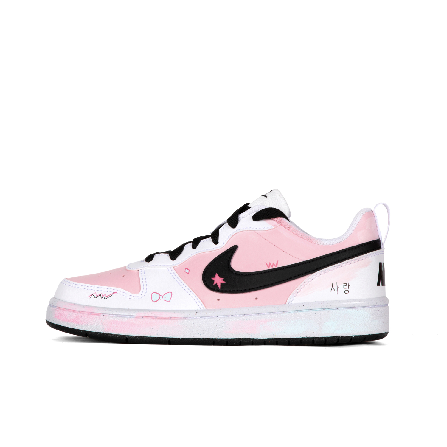 Nike Кроссовки для скейтбординга Court Borough Pink Sweetheart Low top Kids' White для подростков
Nike Кроссовки для скейтбординга Court Borough Pink Sweetheart Low top Kids' White для подростков