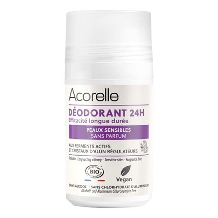 Шариковый дезодорант для чувствительной кожи 50мл Acorelle
Шариковый дезодорант для чувствительной кожи 50мл Acorelle