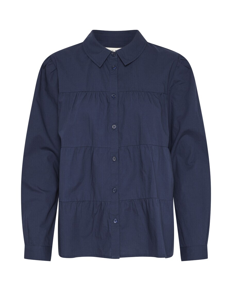 Рубашка Cream Blouse Malinka, ночной синий
Рубашка Cream Blouse Malinka, ночной синий