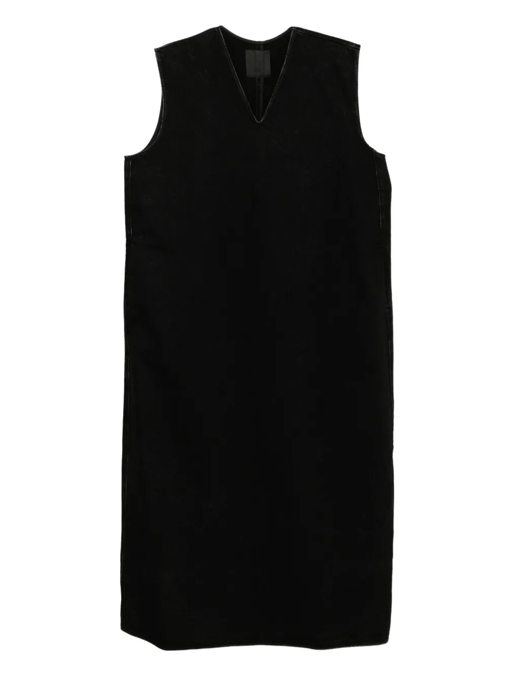 Джинсовое платье с V-образным вырезом JNBY, черный 
Джинсовое платье с V-образным вырезом JNBY, черный