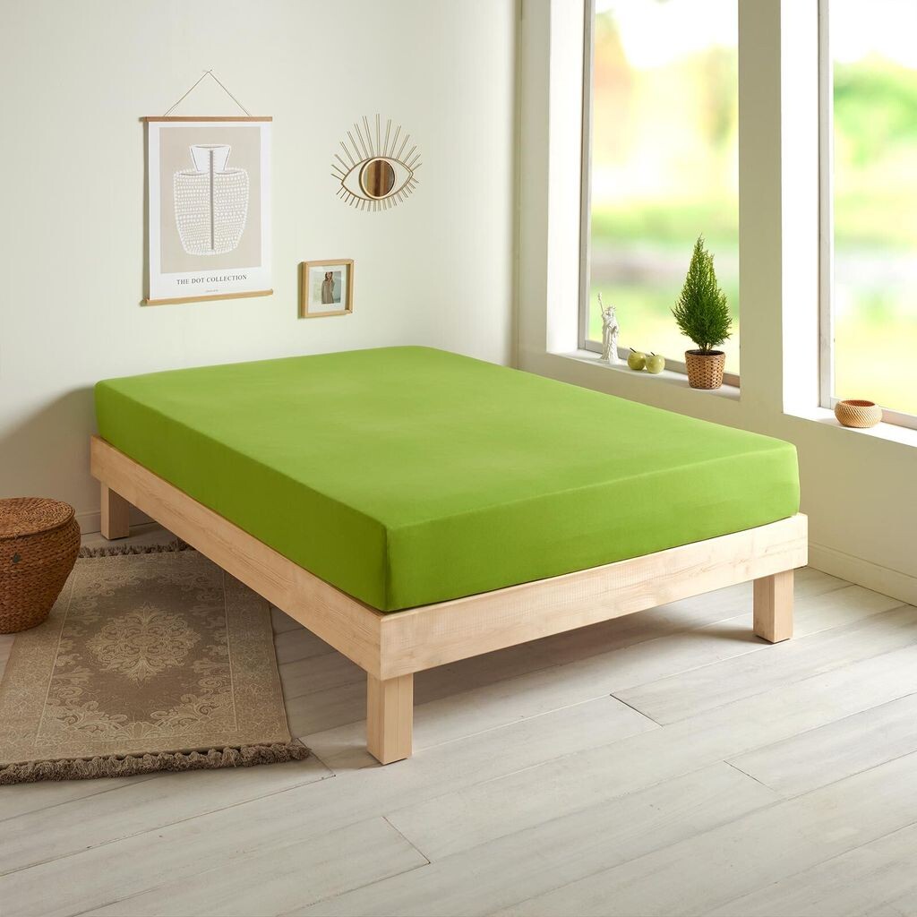 Простыня Dream Sleep Basic одиночная из джерси 90х220 см - 100х220 см яблочно-зеленая Traumschlaf
Простыня Dream Sleep Basic одиночная из джерси 90х220 см - 100х220 см яблочно-зеленая Traumschlaf