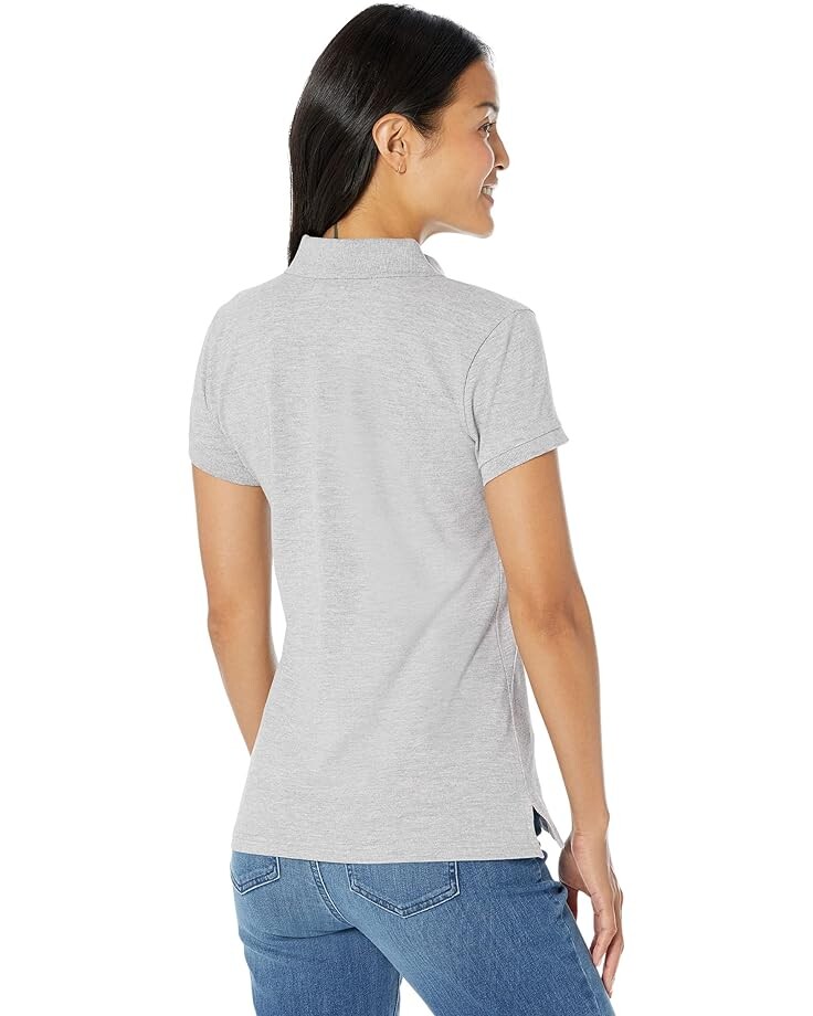 Поло U.S. POLO ASSN. Short Sleeve Small Pony Solid Pique Polo Shirt, цвет Heather Grey/Pink
Поло U.S. POLO ASSN. Short Sleeve Small Pony Solid Pique Polo Shirt, цвет Heather Grey/Pink