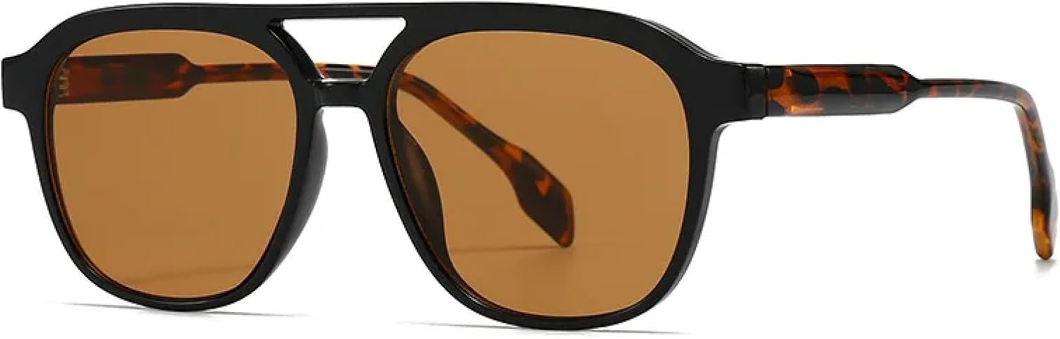 Модные мужские солнцезащитные очки с двойной перемычкой, роскошные женские солнцезащитные очки в стиле ретро с градиентным переходом цвета чая, защита от УФ-излучения UV400 VVTWSSW, C4 Black Tea
Модные мужские солнцезащитные очки с двойной перемычкой, роскошные женские солнцезащитные очки в стиле ретро с градиентным переходом цвета чая, защита от УФ-излучения UV400 VVTWSSW, C4 Black Tea