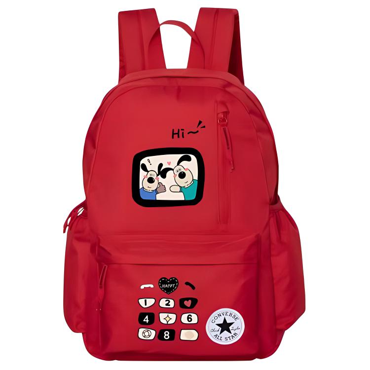 Converse Полиэстеровый рюкзак средний размер унисекс красный, Cartoon Puppy
Converse Полиэстеровый рюкзак средний размер унисекс красный, Cartoon Puppy