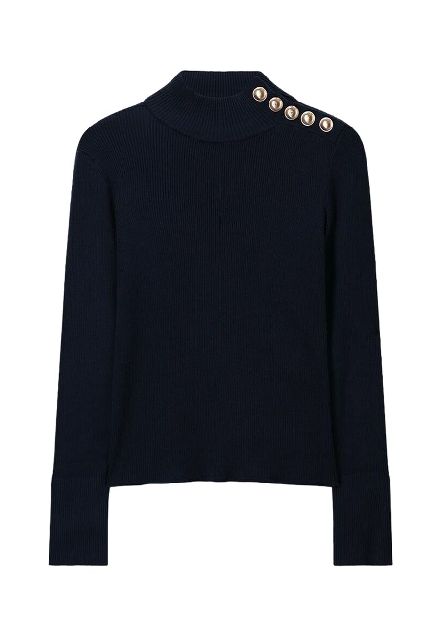 Джемпер Sissy-Boy ROLLKRAGEN MIT KNÖPFEN, Dunkelblau/Dark Blue
Джемпер Sissy-Boy ROLLKRAGEN MIT KNÖPFEN, Dunkelblau/Dark Blue