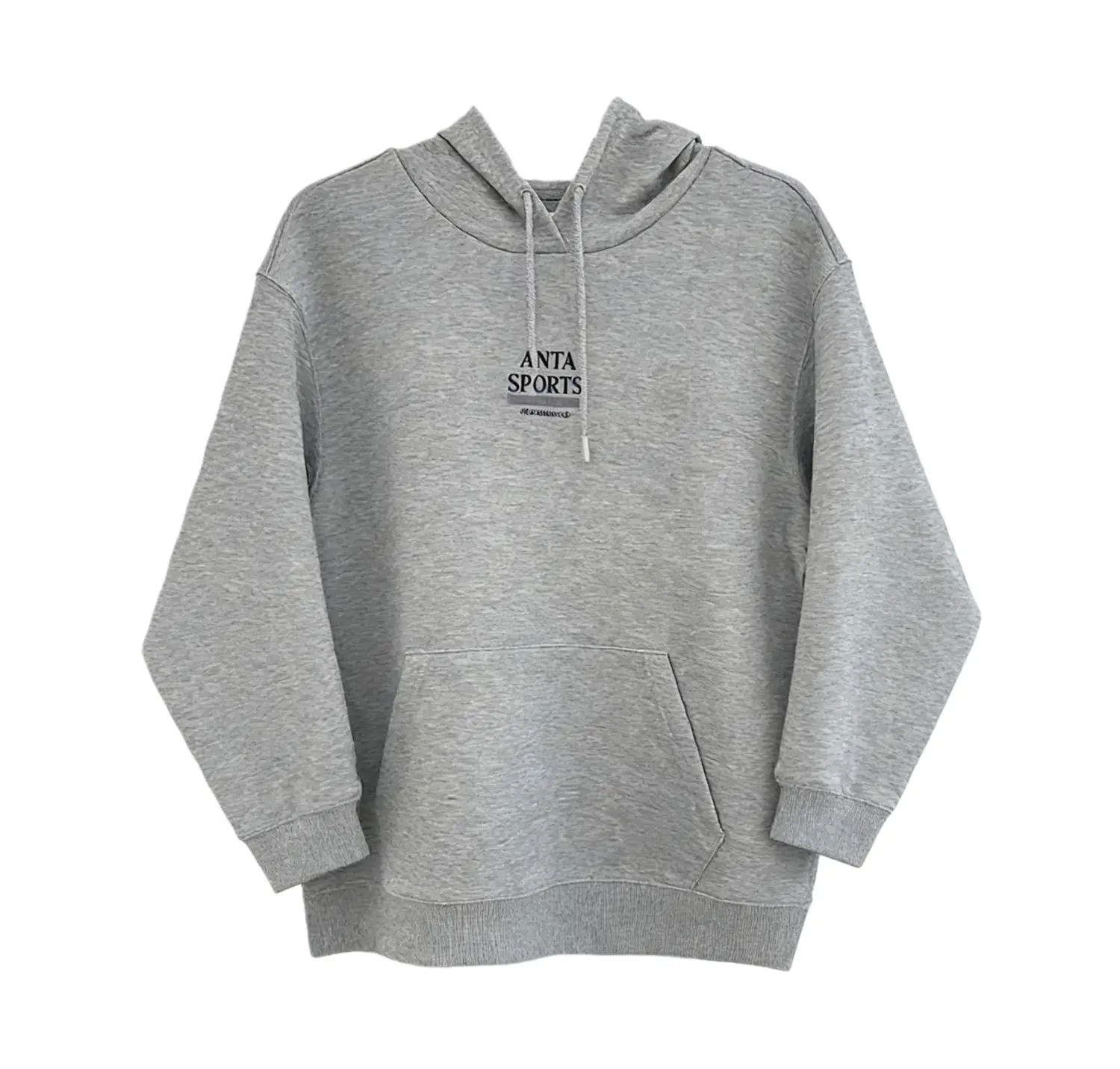 Anta Мужская толстовка серая с капюшоном, размер средний/стандартный
Anta Мужская толстовка серая с капюшоном, размер средний/стандартный